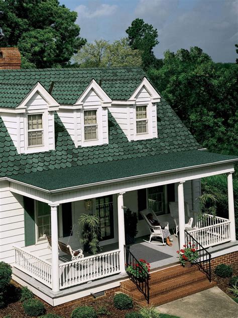 green house with black metal roof|houses with black shingle roofs.